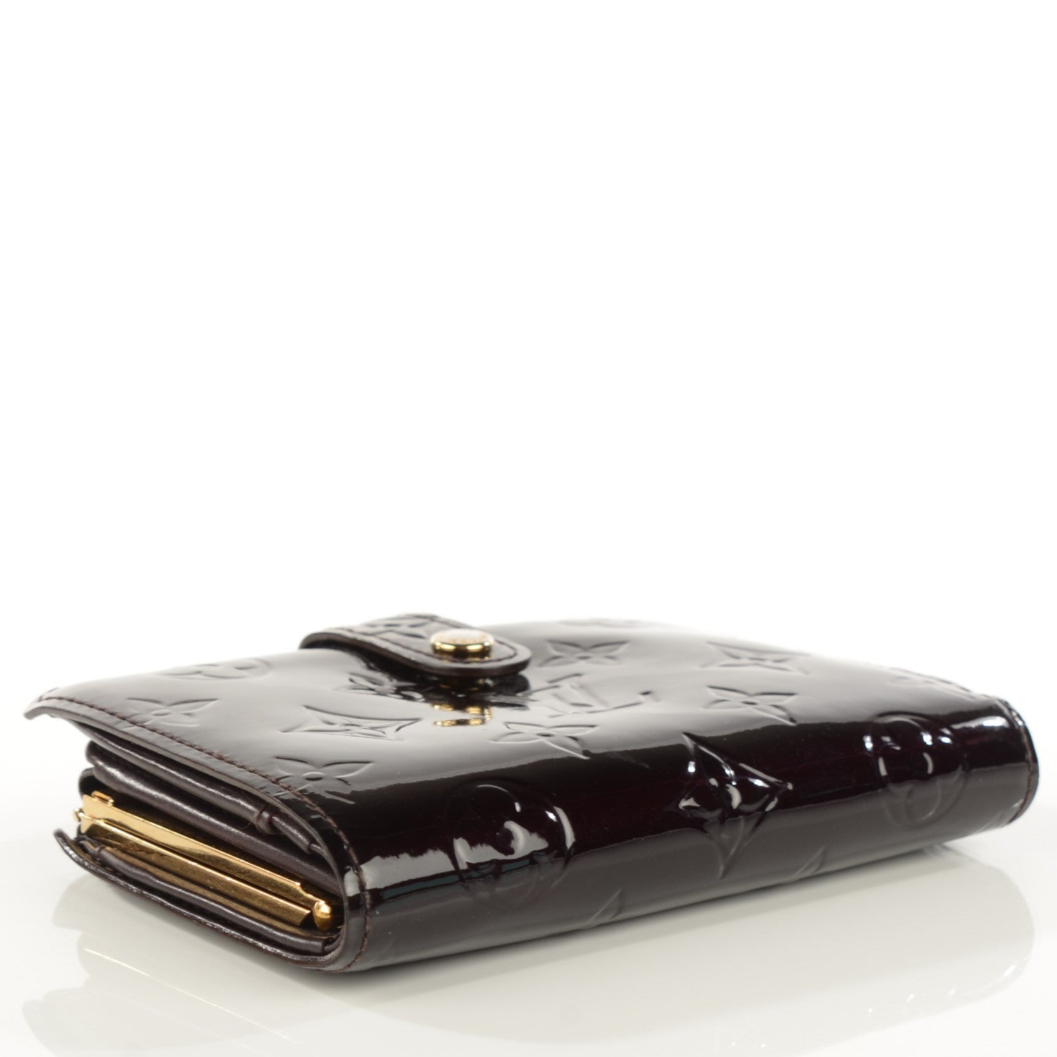 Louis Vuitton Vernis French Purse Wallet Amarante 4 of 9