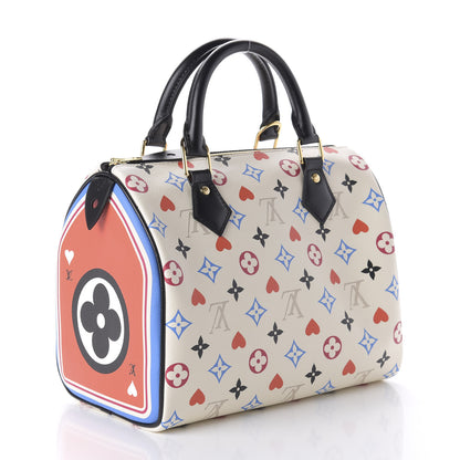 Louis Vuitton Game On Speedy Bandouliere 25 White 3 of 11