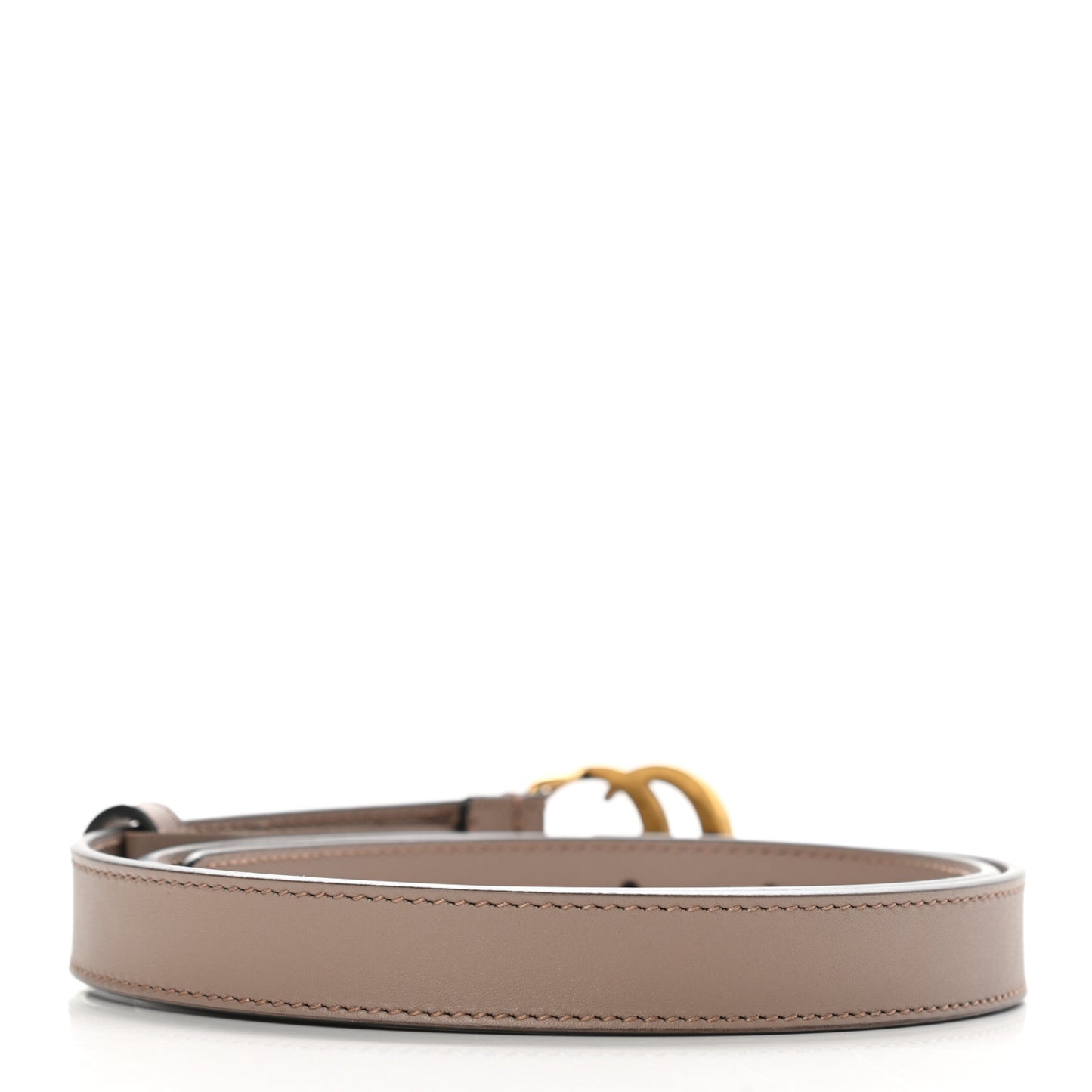 Calfskin Double G 20mm Belt 80 32 Porcelain Rose