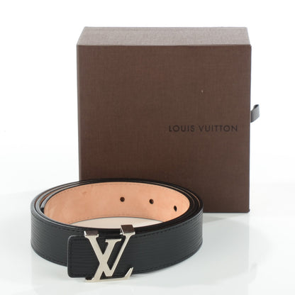 Louis Vuitton Epi LV Initiales Belt 90 36 Black 5 of 7