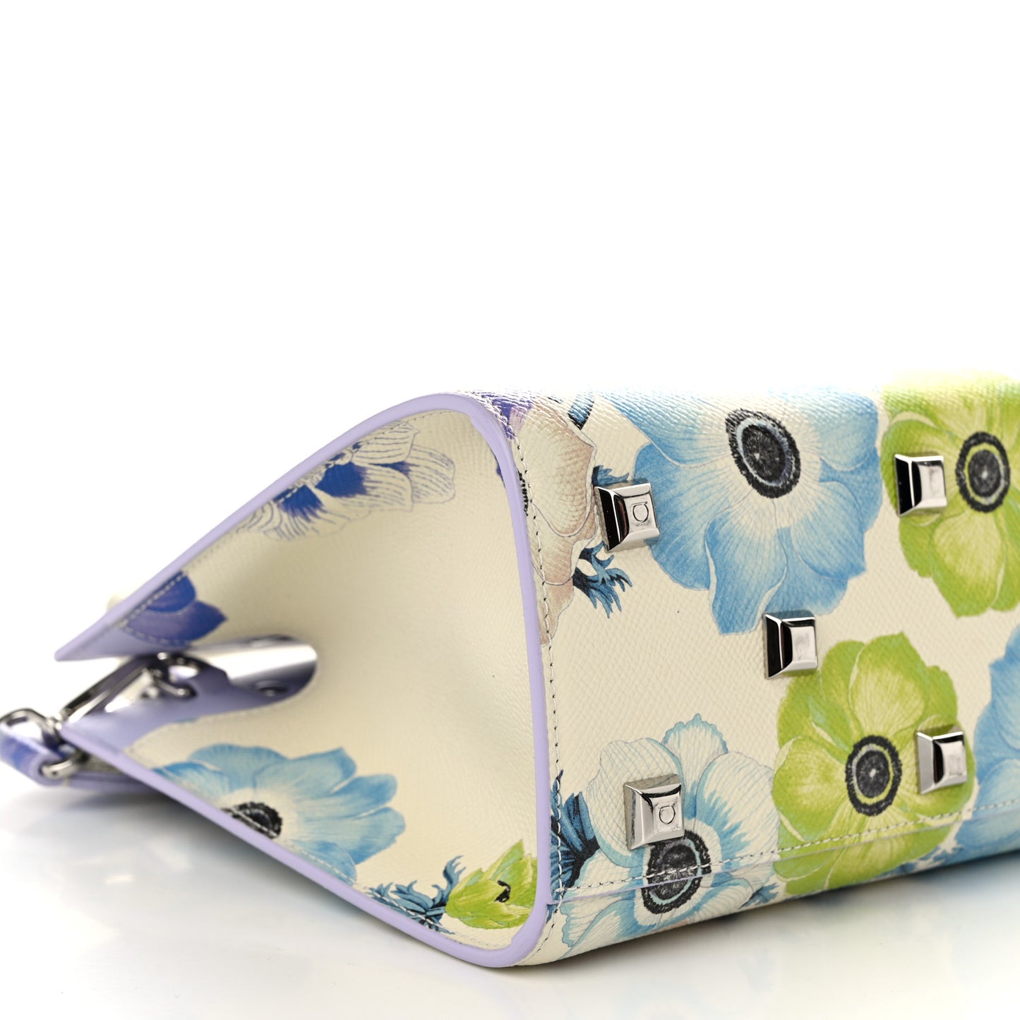 Calfskin Floral Print Small The Studio Bag Mascarpone