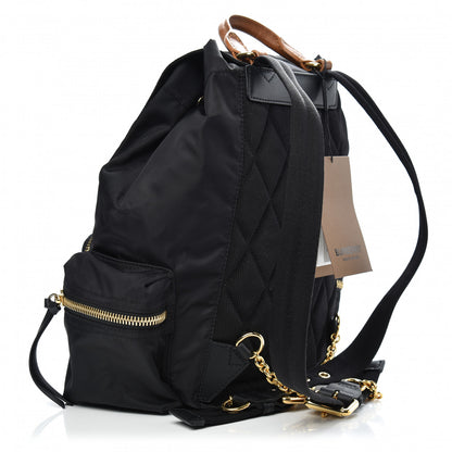 Burberry Nylon Medium Rucksack Backpack Black 2 of 9