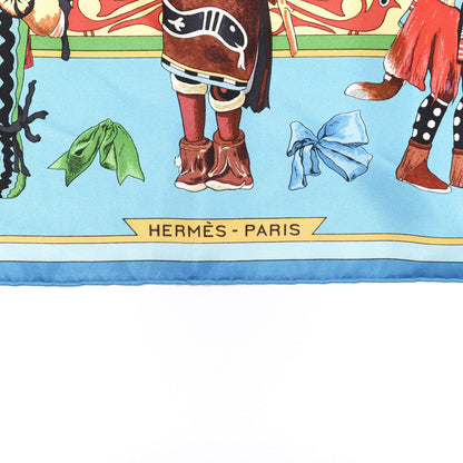 Hermes Silk Kachinas Wash Scarf 90 2 of 6