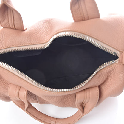 Alexander Wang Pebbled Lambskin Rocco Tan Pale Gold Hardware 5 of 7