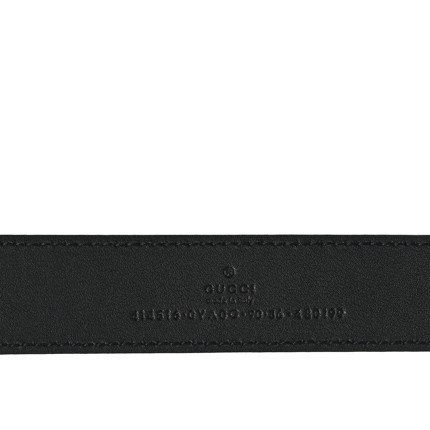 Gucci Calfskin Double G 30mm Belt 90 36 Black 4 of 5