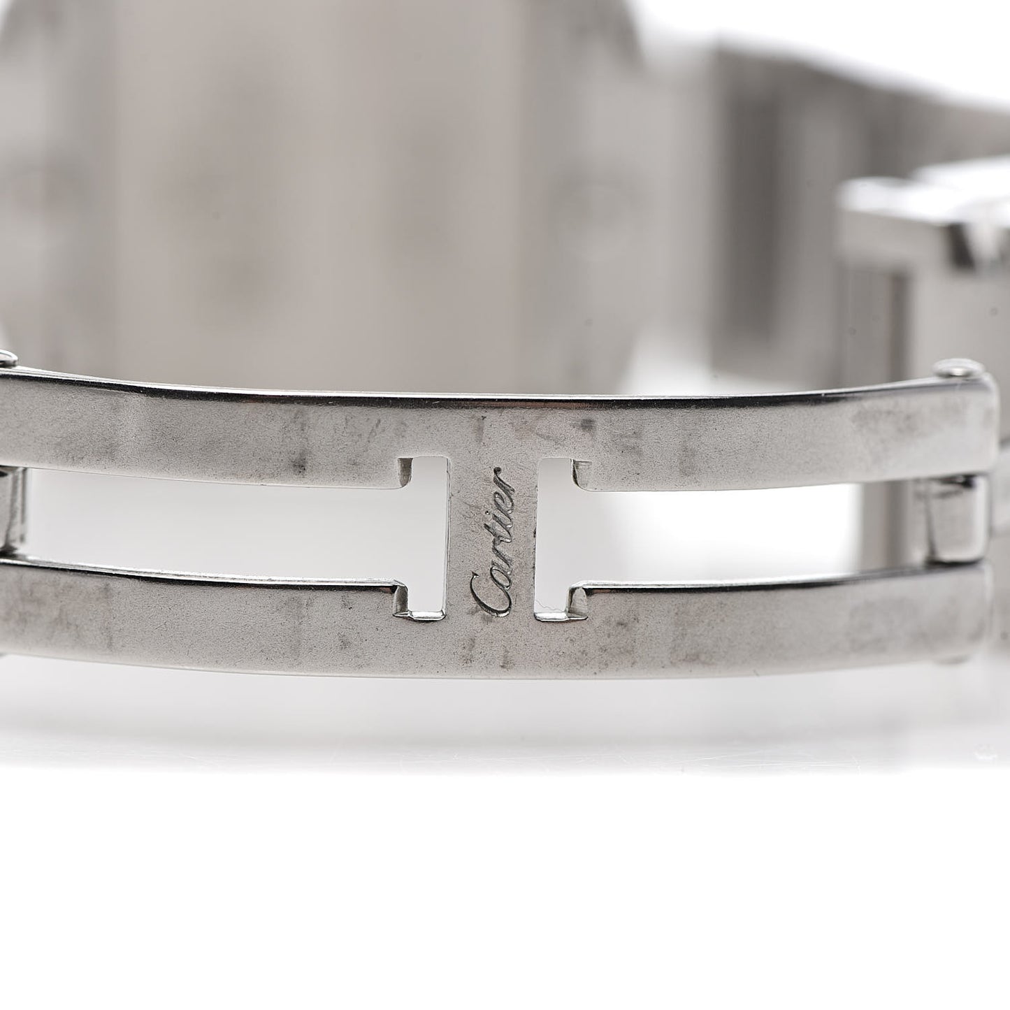 Stainless Steel 25mm Tank Francaise Quartz Watch
