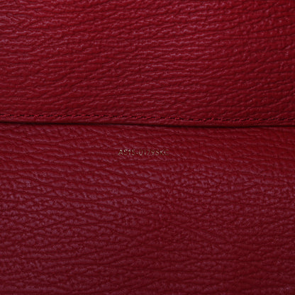 3.1 Phillip Lim Textured Calfskin Medium Pashli Satchel Red 6 of 16