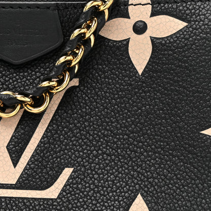 Louis Vuitton Empreinte Monogram Giant Multi Pochette Accessories Black Beige 8 of 11