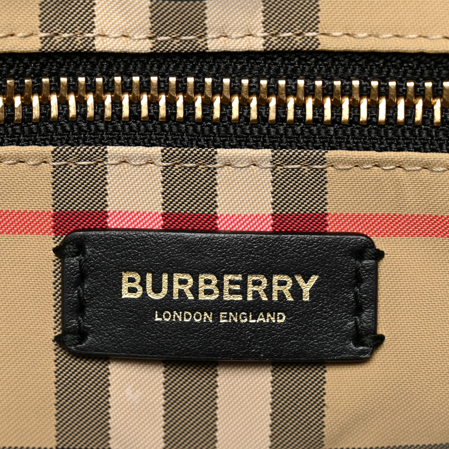 Burberry Nylon Quilted Diaper Tote Bag Black 6 of 10