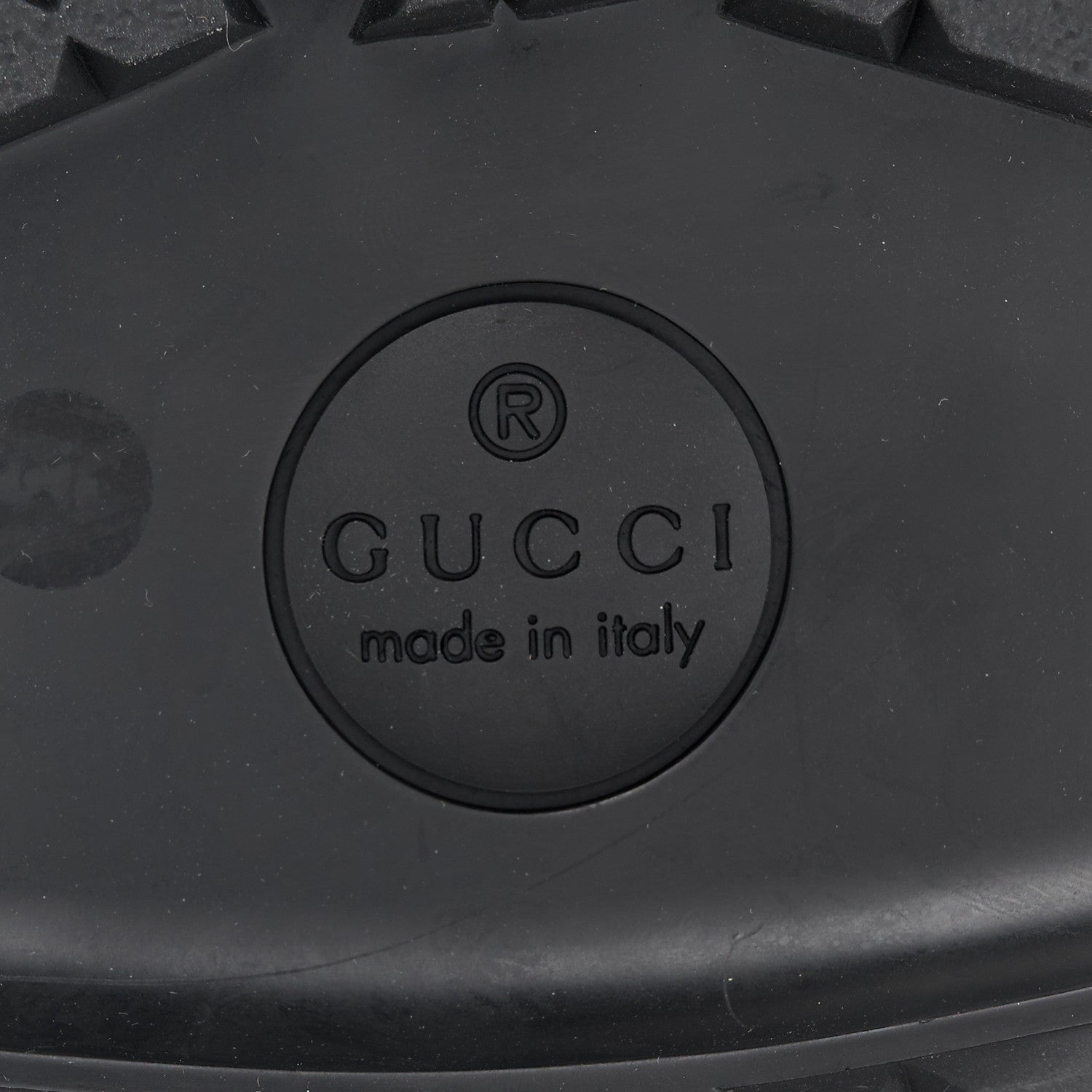 Gucci Cordovan Lux Womens Interlocking G Platform Lug Sole Loafers 37 Black Off White 6 of 10