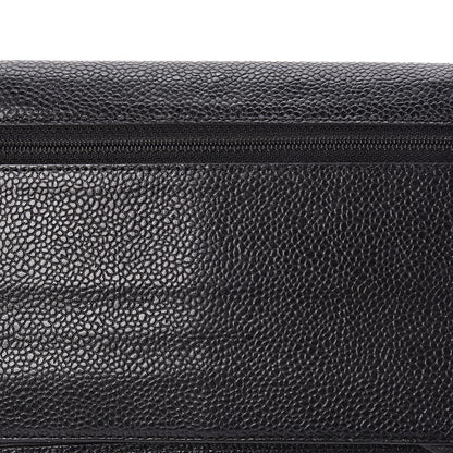 Chanel Caviar Timeless CC Wallet On Chain WOC Black 11 of 18