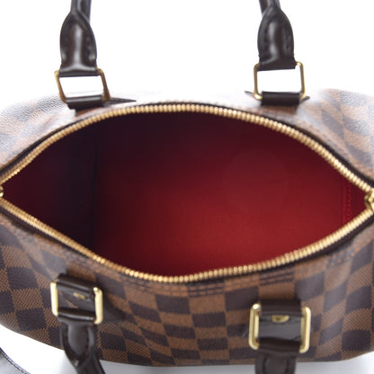 Louis Vuitton Damier Ebene Speedy Bandouliere 25 6 of 8