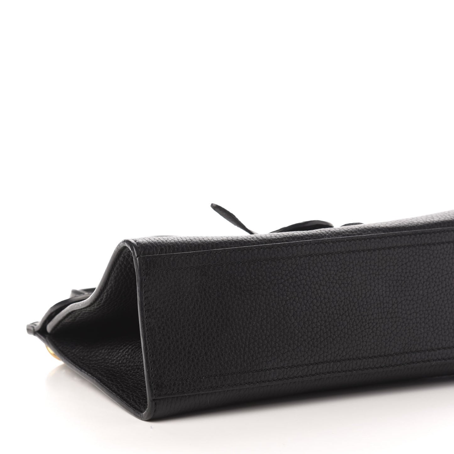 Calfskin Mini GG Marmont Top Handle Bag Black