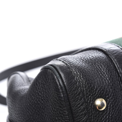 Gucci Calfskin Vintage Web Small Boston Black 15 of 21