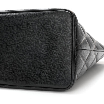 Chanel Caviar Quilted Medallion Tote Black 10 of 20