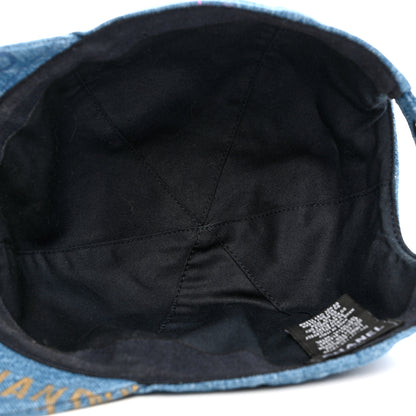 Chanel Denim Mood Cap Hat Blue 7 of 8