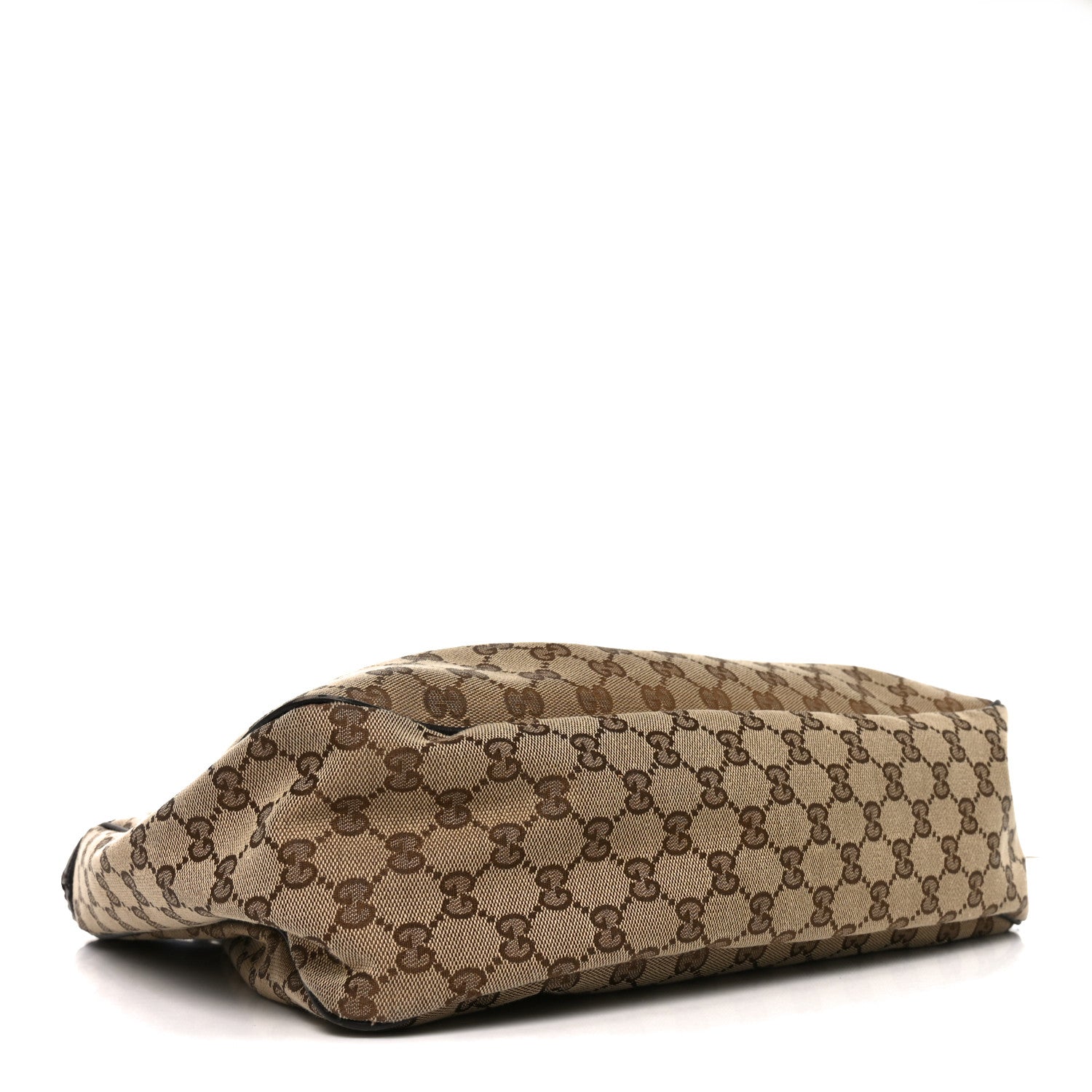 Gucci Monogram Medium Sukey Tote Dark Brown 4 of 11