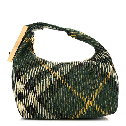 Burberry Canvas Peg Medium Duffle Bag Ivy 1 of 11