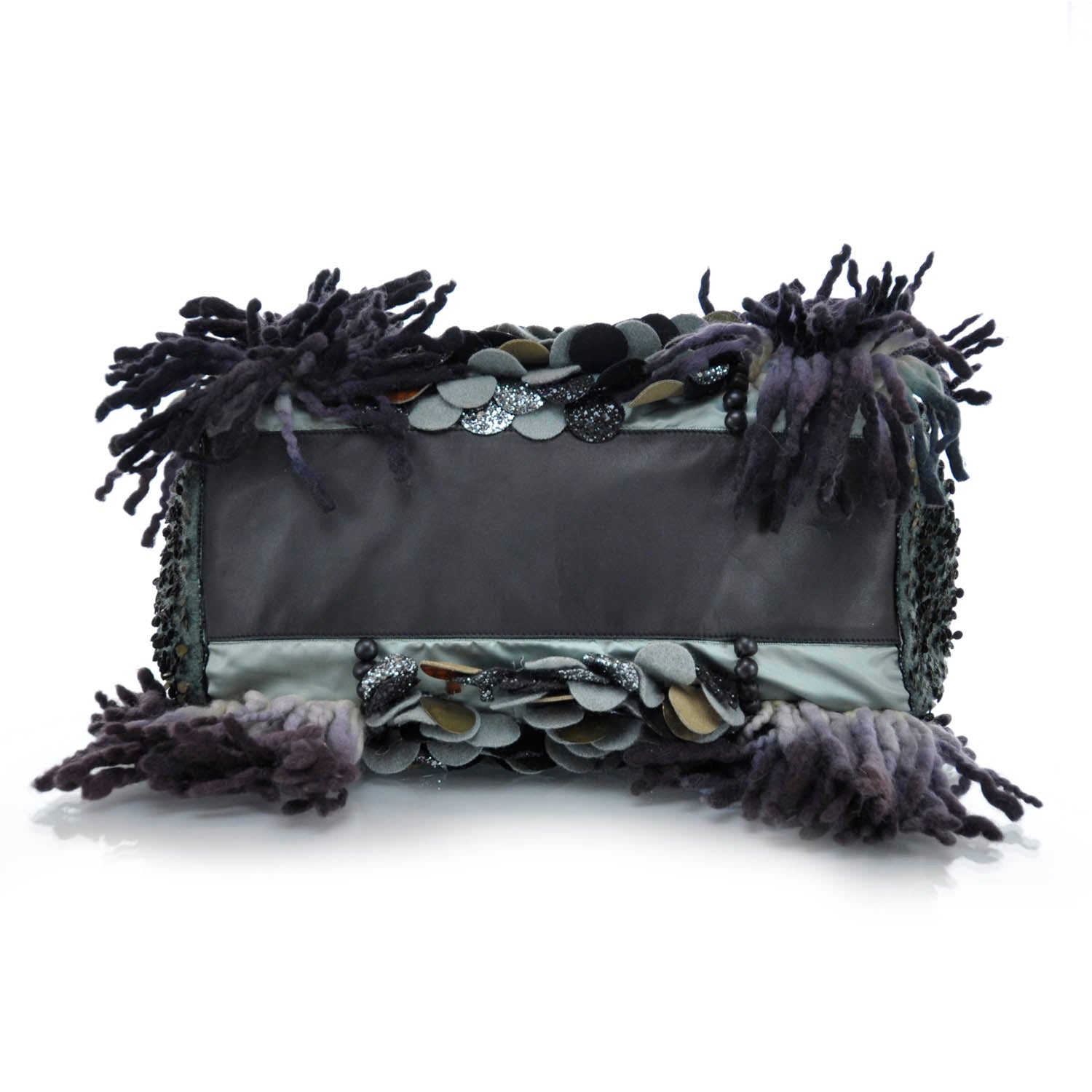 Fendi Sequin Embroidered Pillow Grande Tote Multicolor 5 of 8