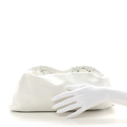 Mansur Gavriel Lambskin Cloud Clutch White 2 of 9