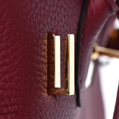 Hermes Togo Birkin 30 Rouge Grenat 18 of 34