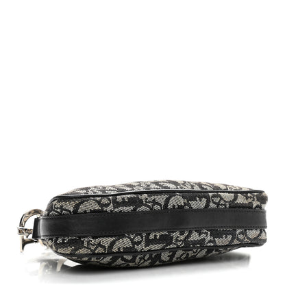 Christian Dior Monogram Shoulder Bag Pochette Black 3 of 14