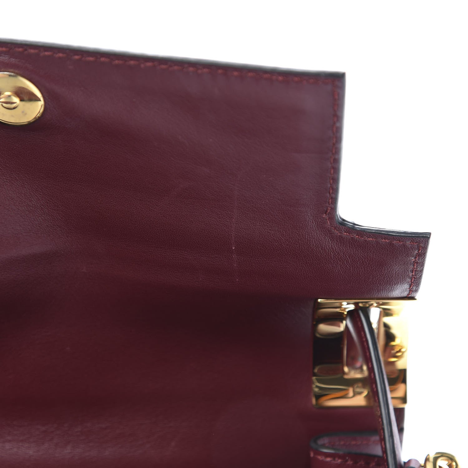 Valentino Garavani Vitello Small My Rockstud Frame Bag Rubin 10 of 14