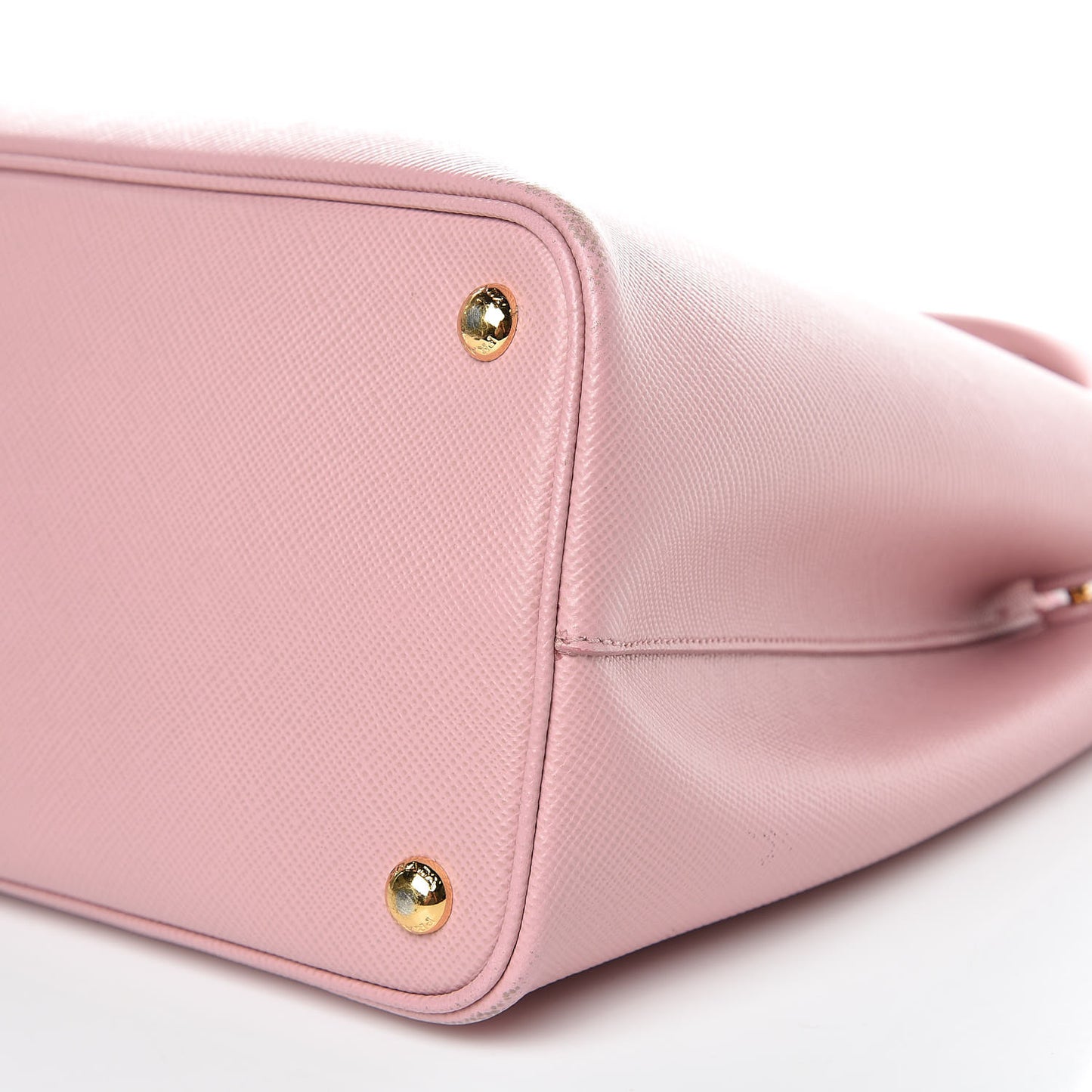 Saffiano Cuir Medium Double Bag Pesco