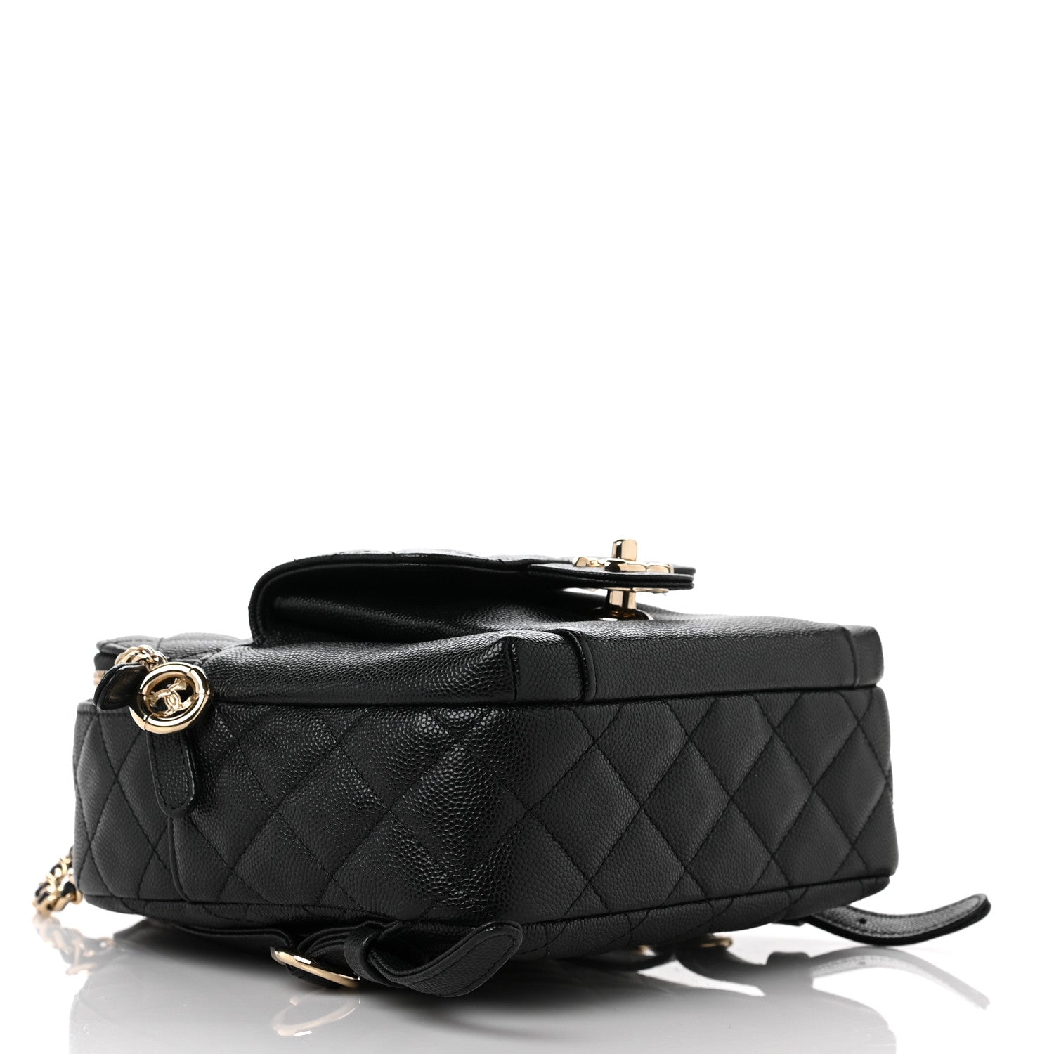 Chanel Caviar Quilted Small CC Day Backpack Black 4 of 10