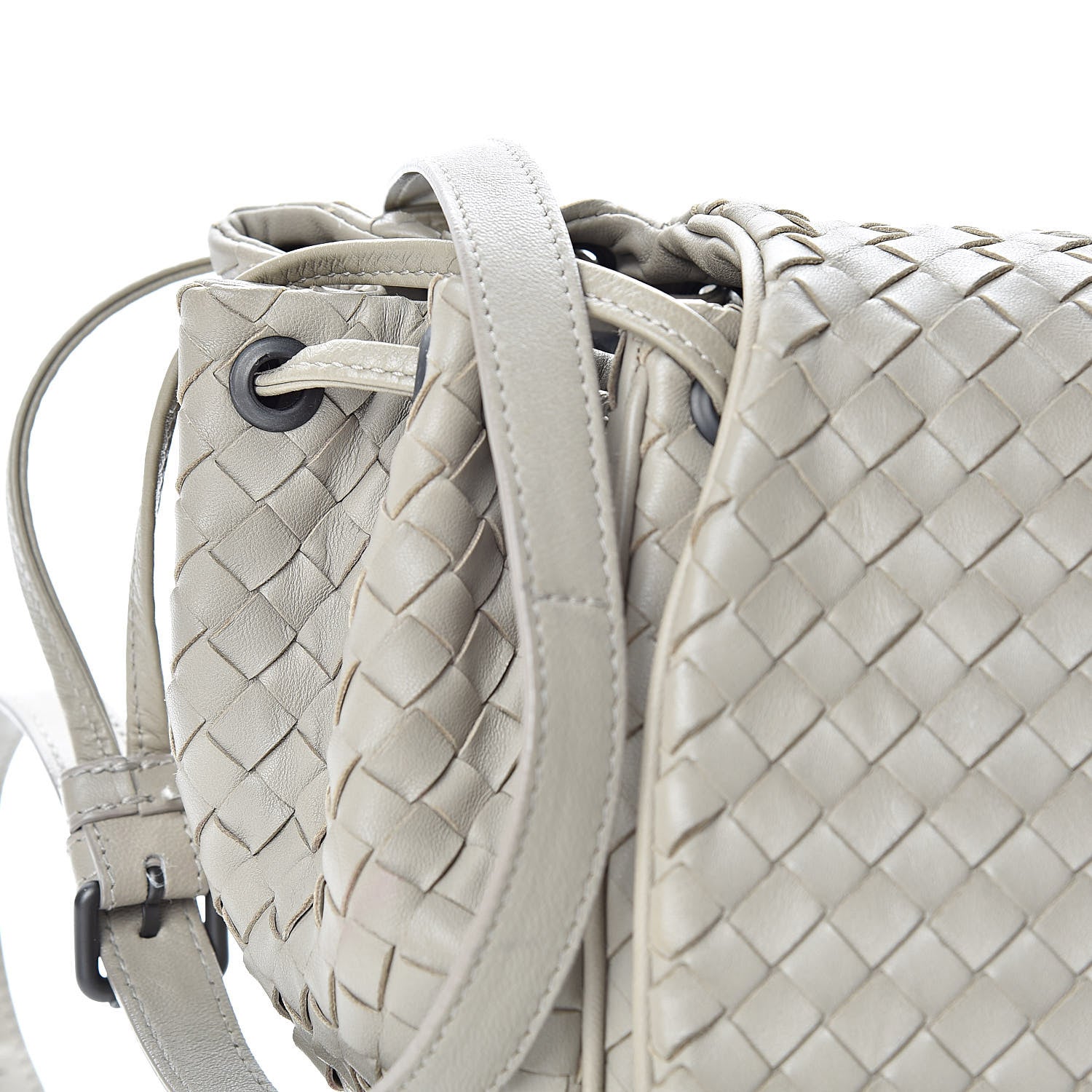 Bottega Veneta Nappa Intrecciato Small Messenger Flap Mink 8 of 15