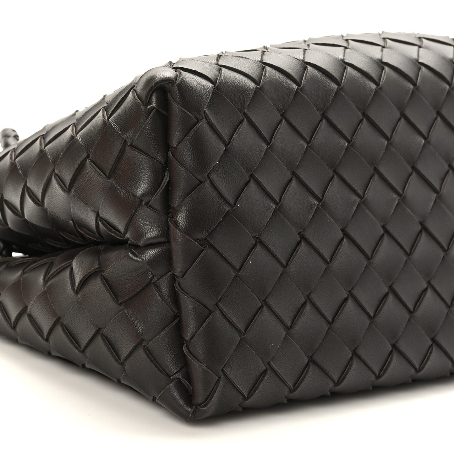 Nappa Intrecciato Small East West Andiamo Shoulder Bag Fondant