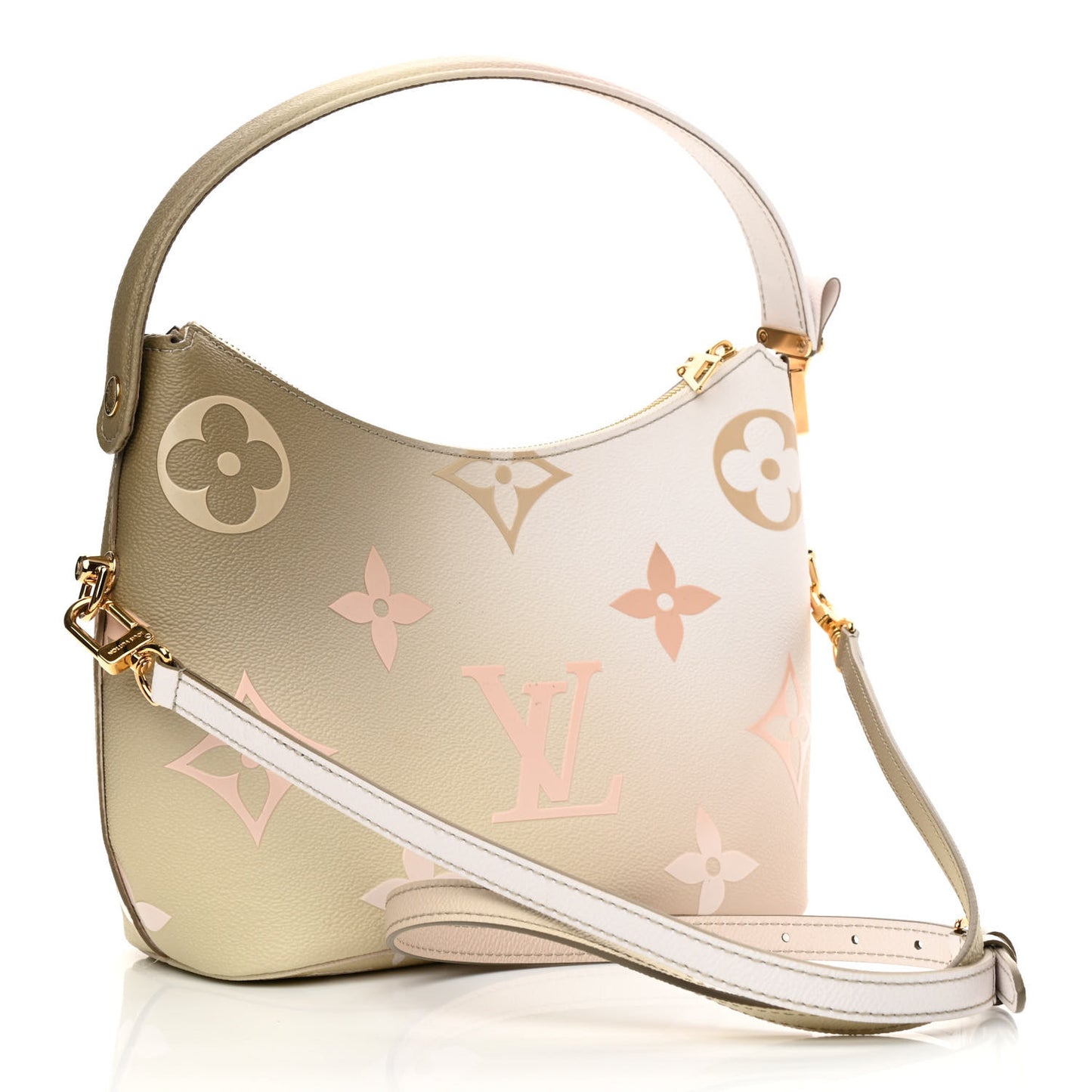 Monogram Giant Spring In The City Marshmallow Hobo Sunset Kaki