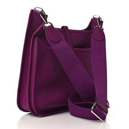 Hermes Taurillon Clemence Evelyne III PM Anemone 3 of 9