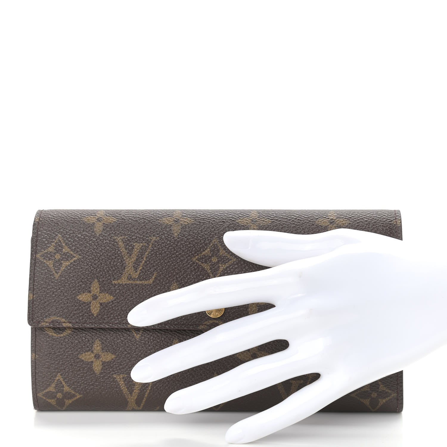 Louis Vuitton Monogram Sarah Wallet 2 of 10