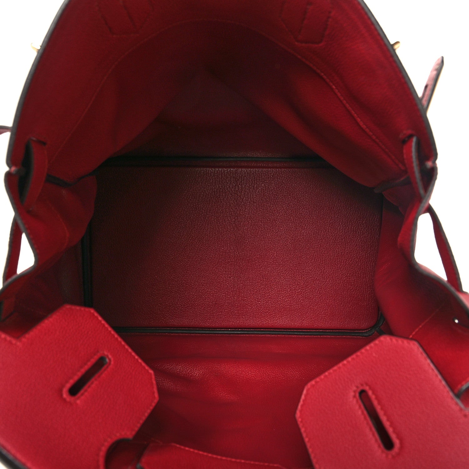 Hermes Togo HAC Birkin 40 Rouge Grenat 5 of 13