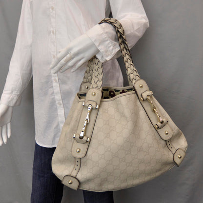 Gucci Guccissima Leather Pelham Off White 2 of 7