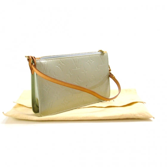 Louis Vuitton Vernis Lexington Silver Bag 3 of 10