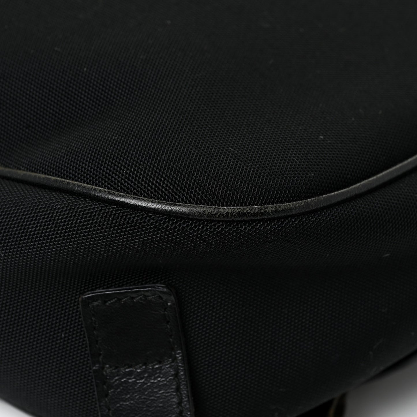 Canvas Messenger Bag Black