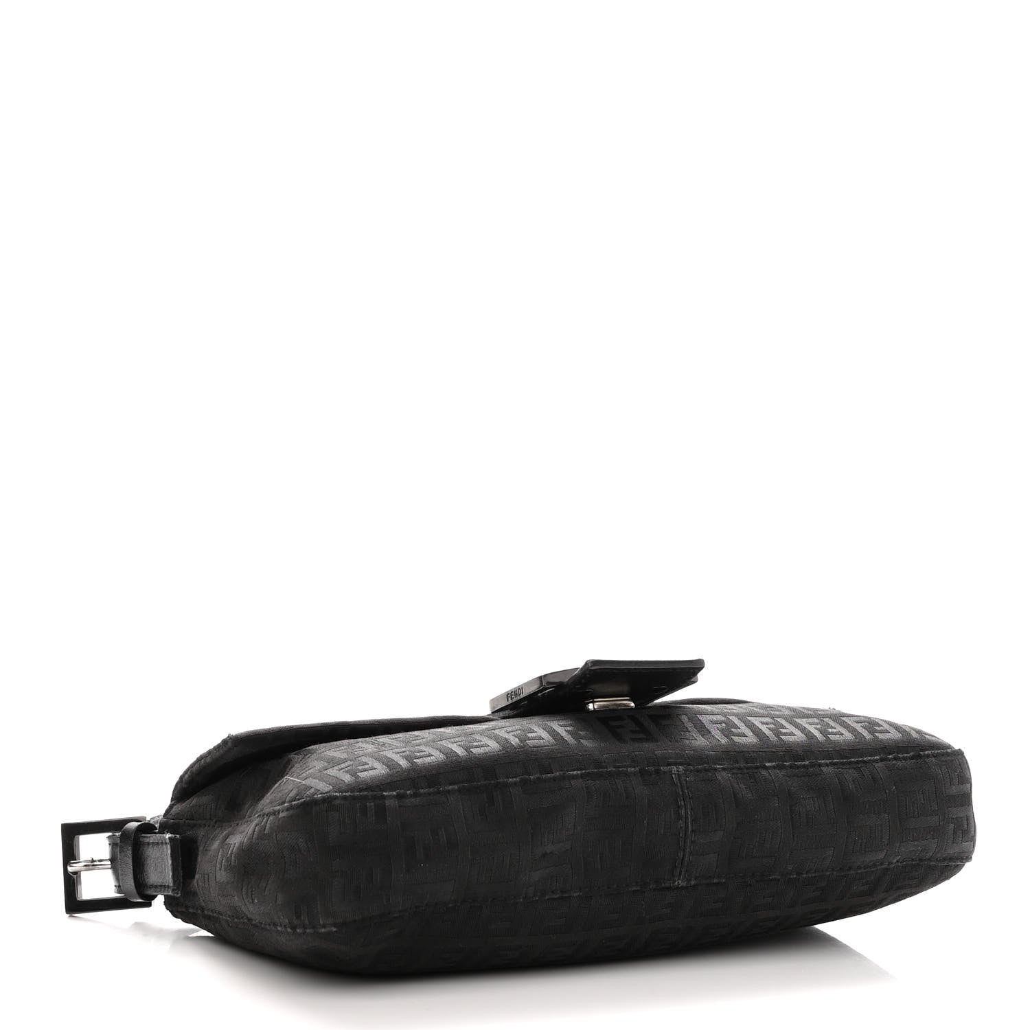 Fendi Zucchino Baguette Black 4 of 10