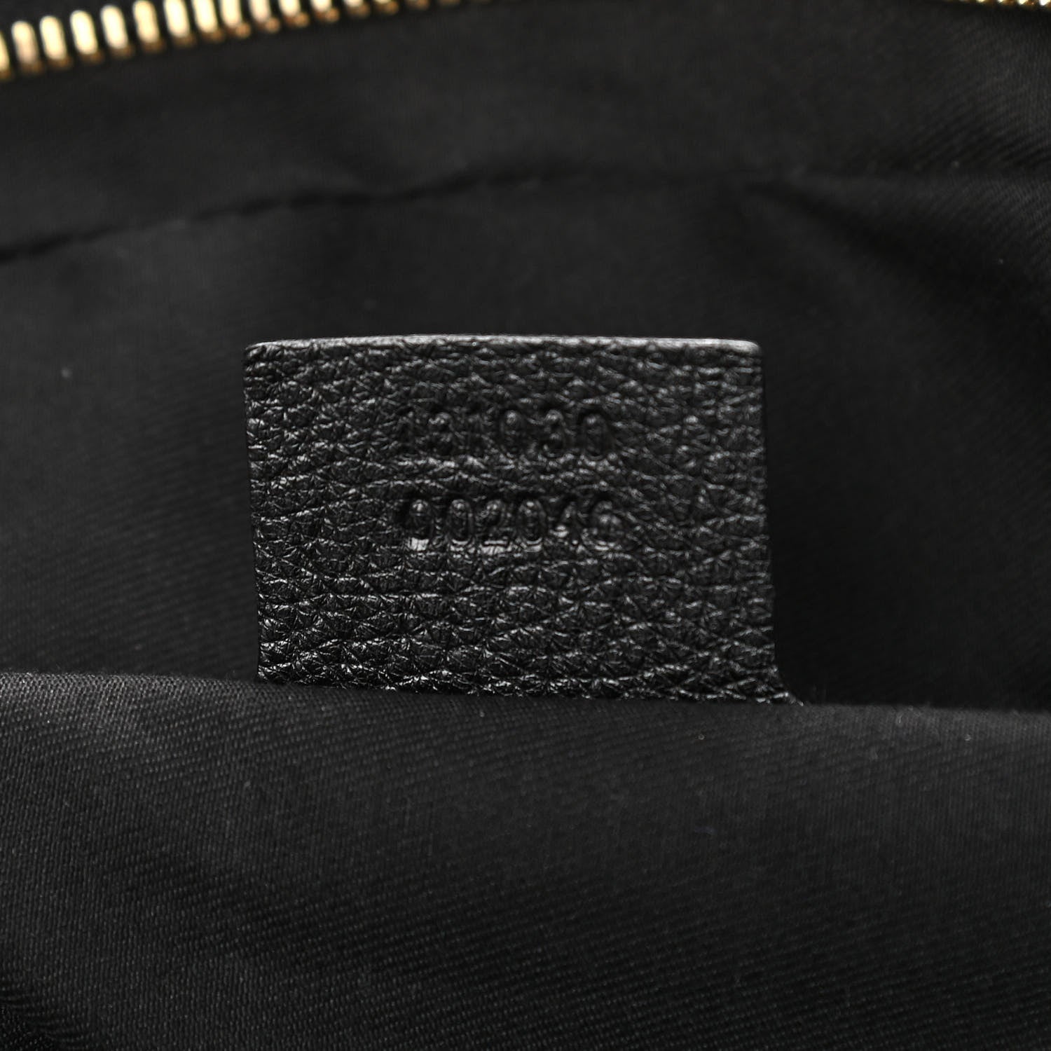 Gucci Calfskin Blondie Bowler Black 6 of 9