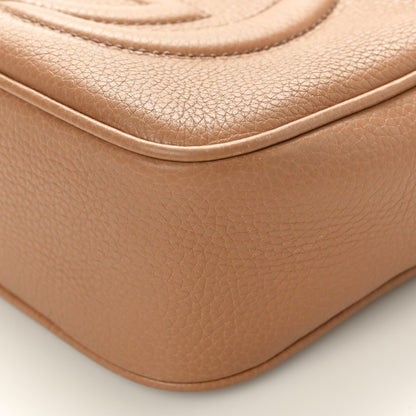 Gucci Pebbled Calfskin Small Soho Disco Bag Camelia 9 of 9