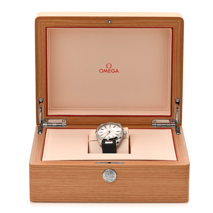 Omega Stainless Steel Rubber 41mm Seamaster Aqua Terra 150M Co-Axial Automatic Watch Silver 220.12.41.21.01.002 5 of 5