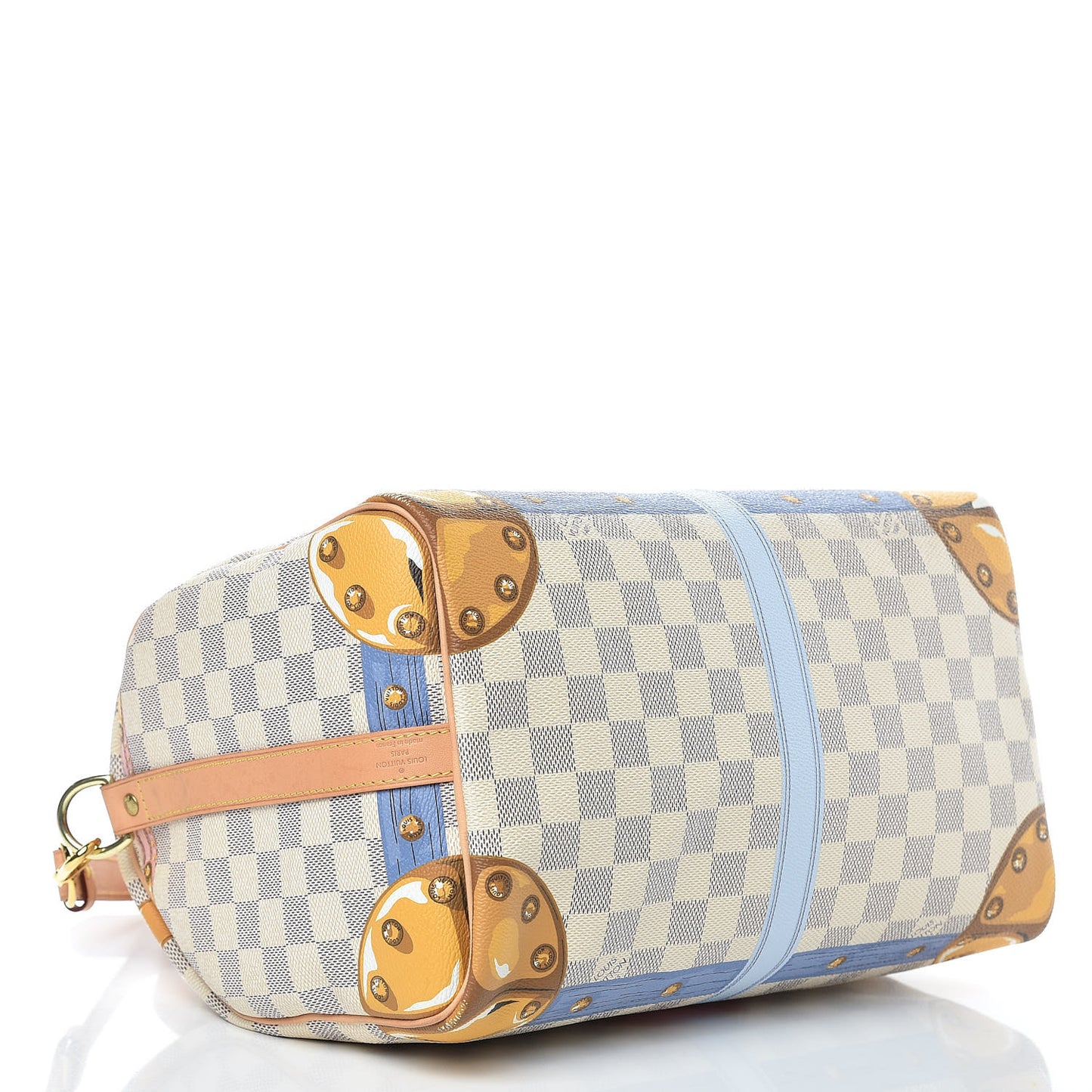 Damier Azur Summer Trunks Speedy Bandouliere 30