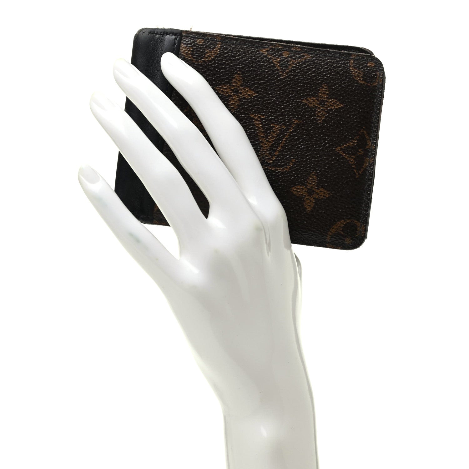 Louis Vuitton Monogram Macassar Gaspar Wallet 2 of 13