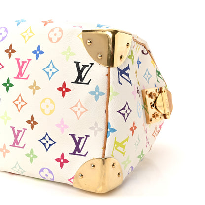 Louis Vuitton Monogram Multicolor Speedy 30 White 8 of 8