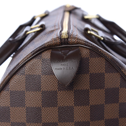 Louis Vuitton Damier Ebene Speedy 30 6 of 10