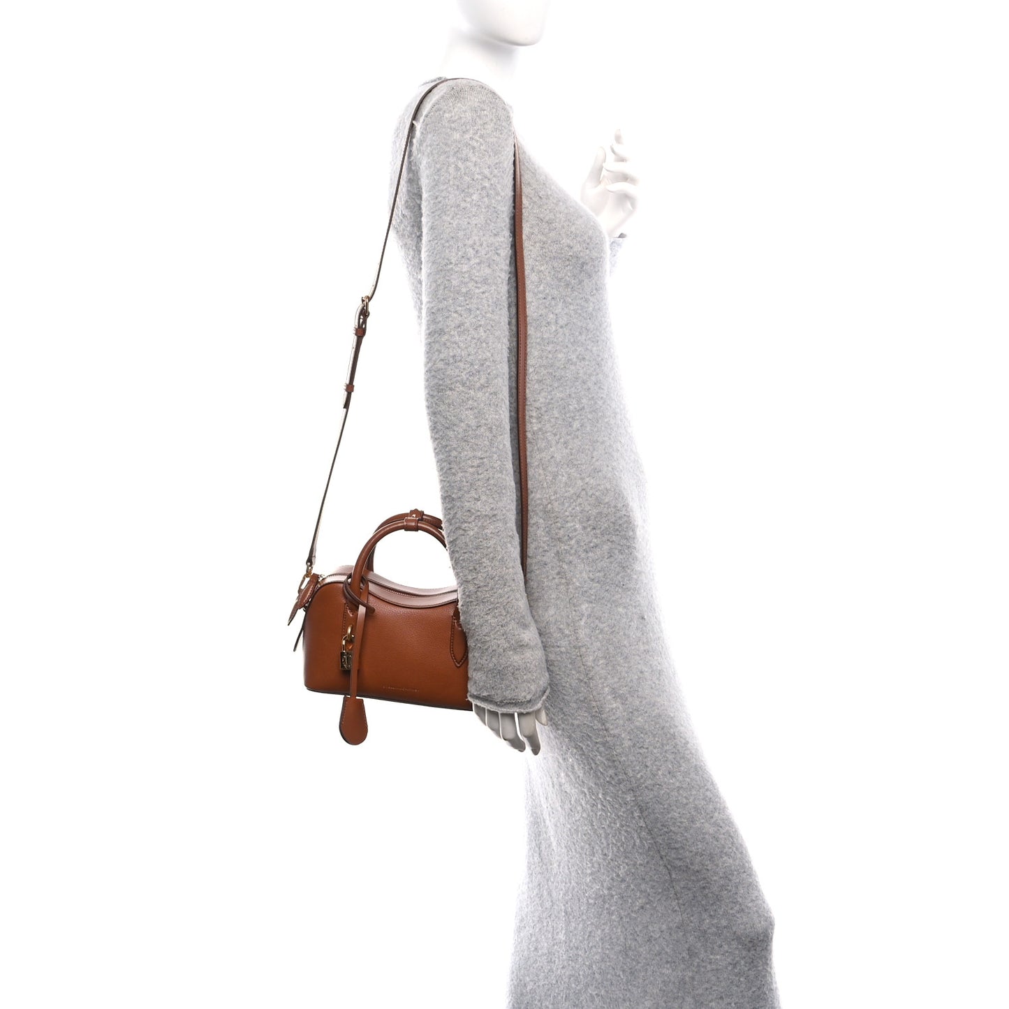 Eco Grainy Alter Mat Ryder Crossbody Bag Brandy