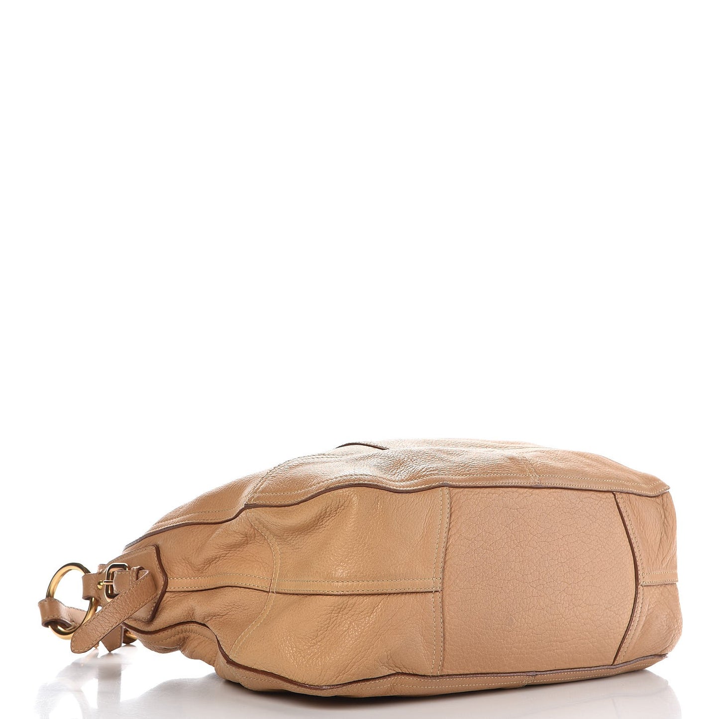 Vitello Daino Hobo Sabbia