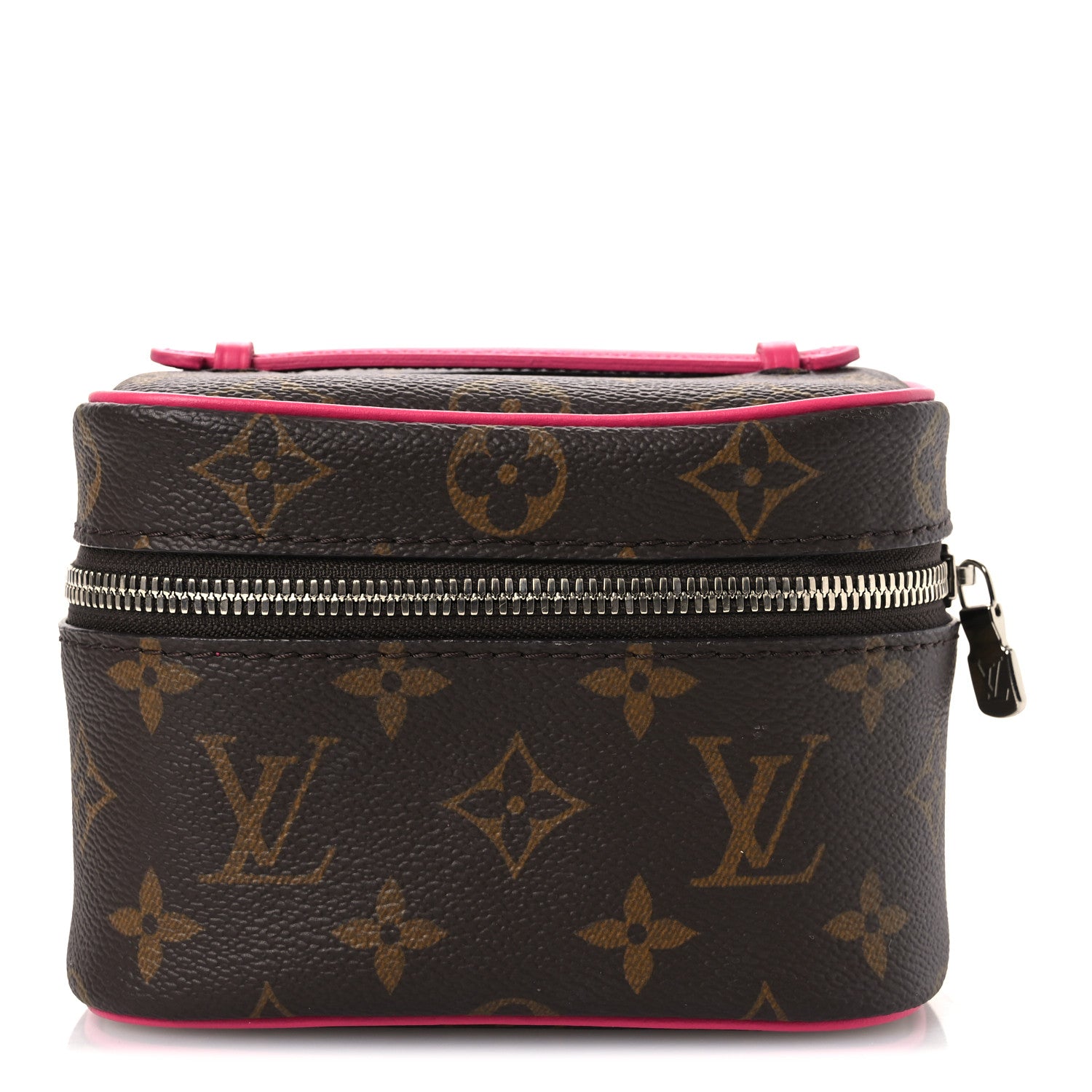 Louis Vuitton Monogram Macassar Nice Nano Rose Pondichery 1 of 10