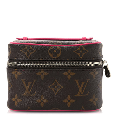 Louis Vuitton Monogram Macassar Nice Nano Rose Pondichery 1 of 10